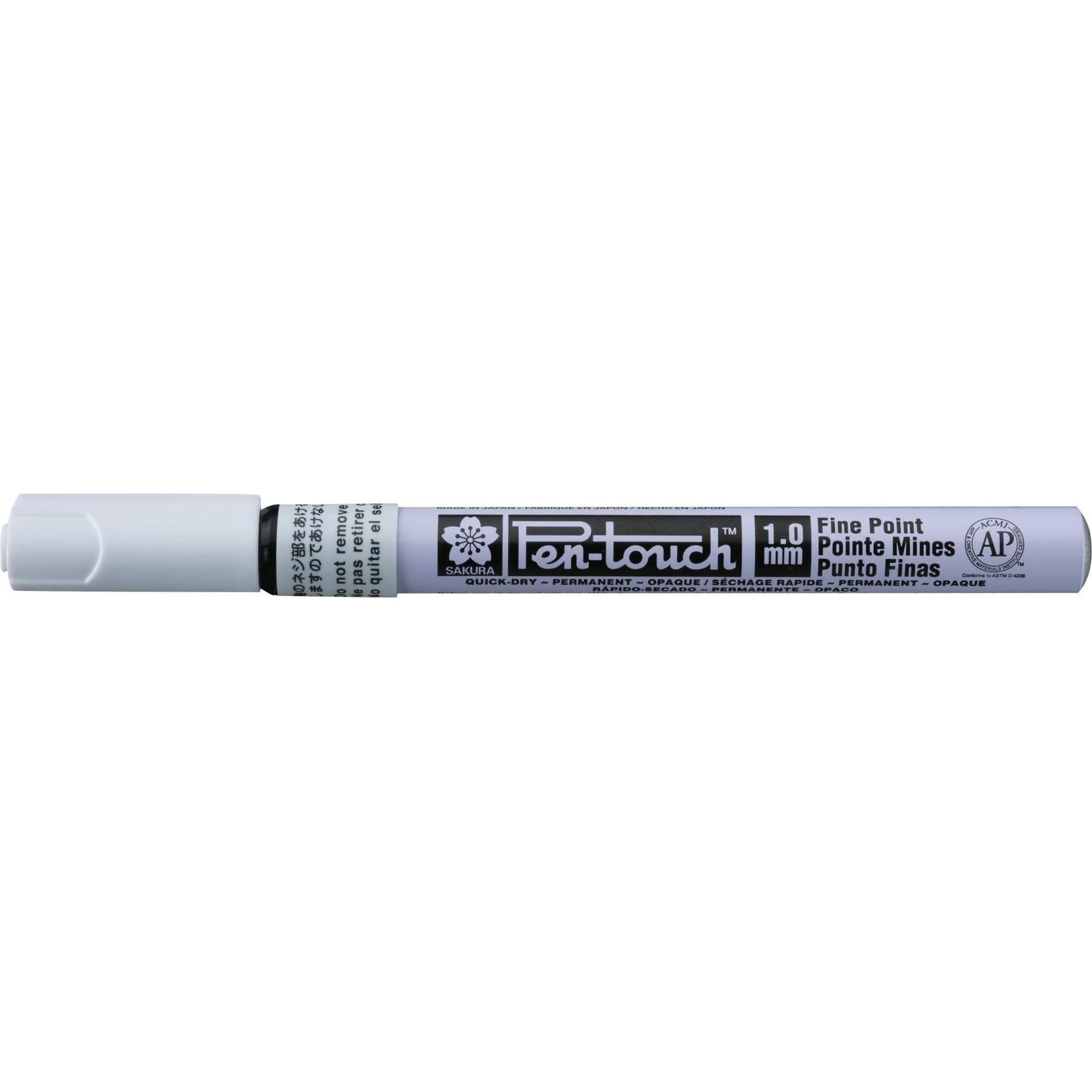 Sakura, Marker, Lackmarker Pen-Touch (White, 1 mm, 1 x)
