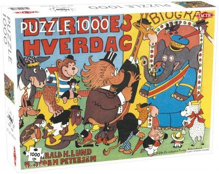 Produktbild Tactic - Puzzle 1000 pc - Storm P Dyrenes Hverdag (1000 Teile)
