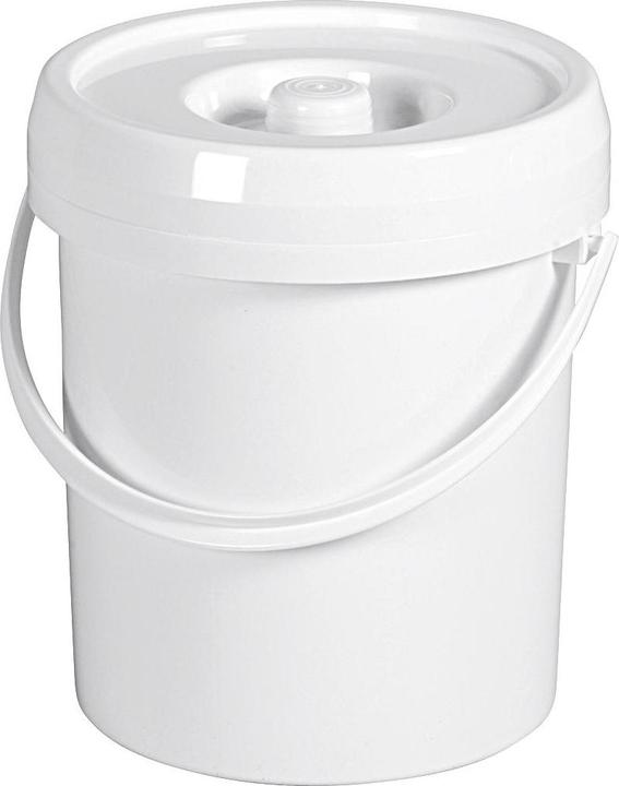 Lockweiler Luieremmer met deksel wit 7 L