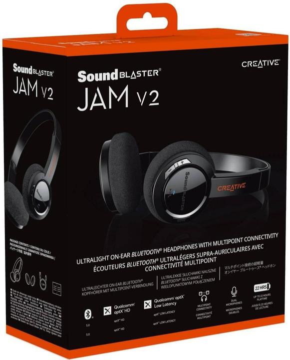 Actual product image Creative Sound Blaster Jam V2 (NC, 22 h, Wireless)