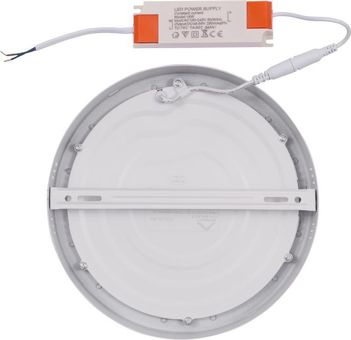 Produktbild Domoletti LED PANEL DLED-43 24W 4000K R (1990 lm)