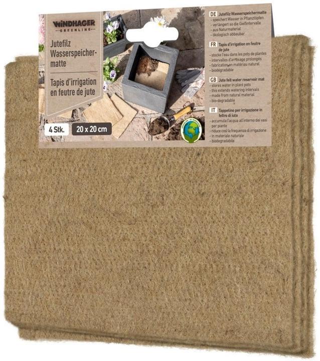 Actual product image Windhager Compost protection fleece Ökoline 4 pieces 0.2x0.2 m