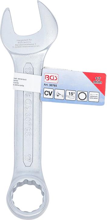 Actual product image BGS Combination Spanner extra short 17 mm (17 mm)