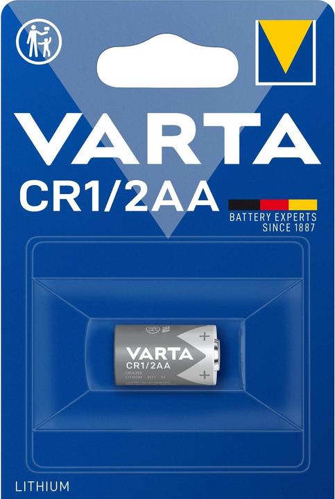 Actual product image Varta CR 1/2 (1 pcs., CR 1/2AA, 700 mAh)