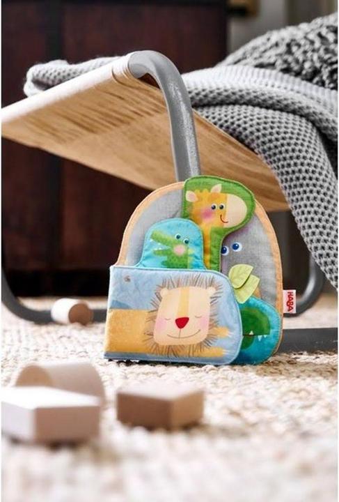 Actual product image Haba Fabrics boek Wild animals (German)