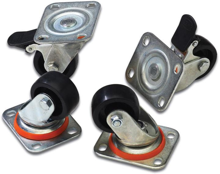 Digitus DN-19 CASTOR Lockable castors for network cabinets
