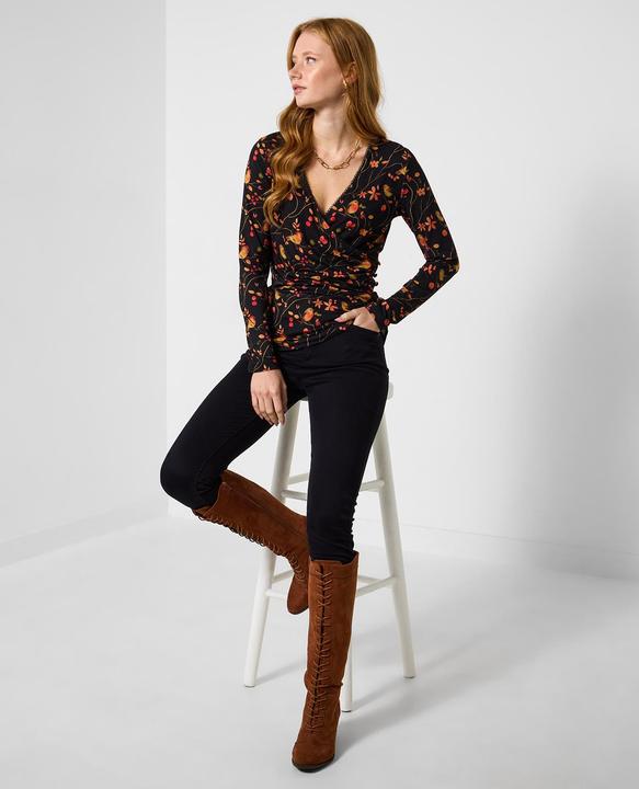 Produktbild Joe Browns Robin Print Jersey Wrap Top (36)
