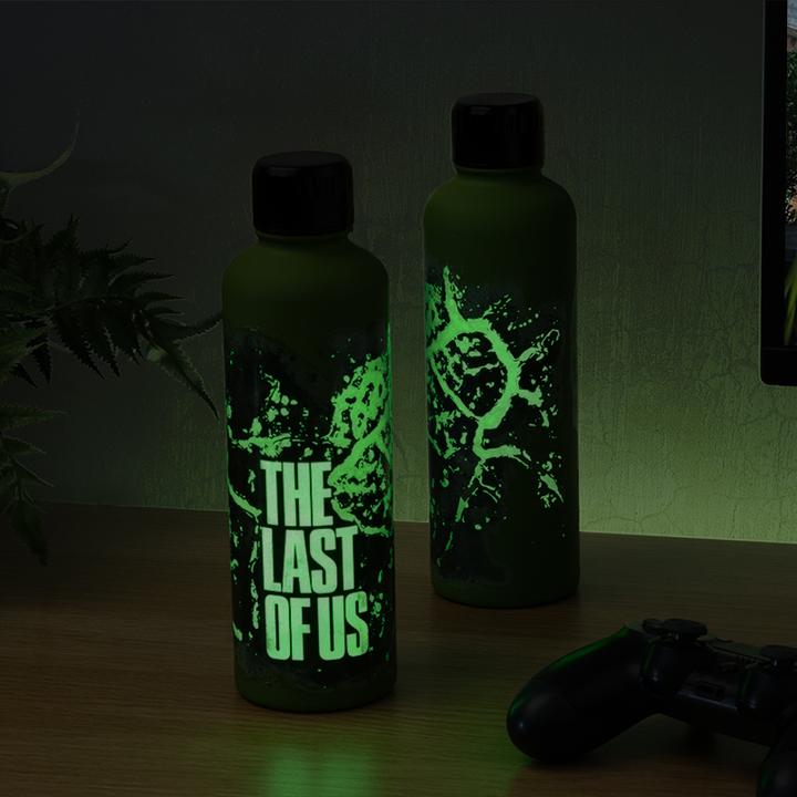 Immagine prodotto Paladone Products The Last of Us - Bouteille d'eau en métal 500ml Glow in the Dark (0.50 l)