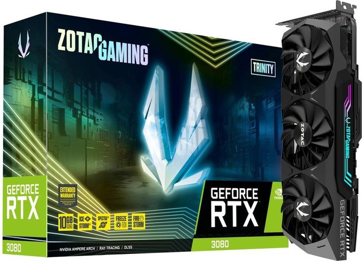 Image du produit Zotac GeForce RTX 3080 Trinity (10 Go)