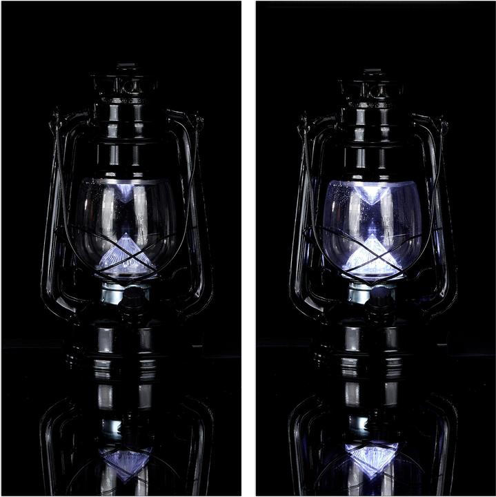 Image du produit Relaxdays Lampe-tempête LED (15 x 11,5 x 24 cm, 1 x)