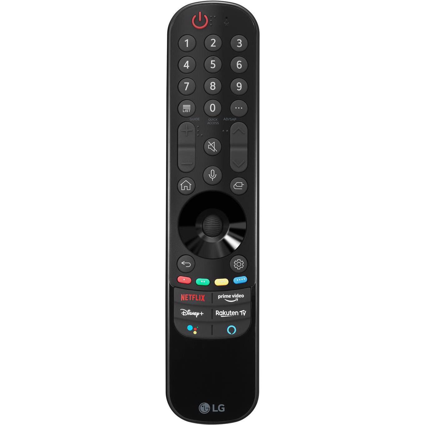 LG Magic Remote Control 2021 (Universal Fernbedienung), Fernbedienung, Schwarz