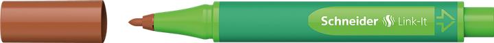 Image du produit Schneider Feutres de coloriage - Link-It - Marron (1x)