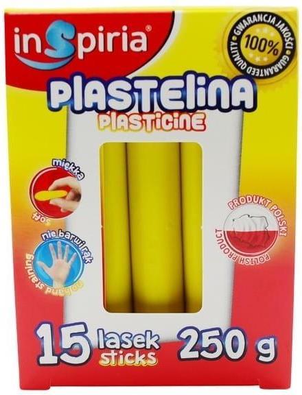 Immagine prodotto Teka Gelbes Plastilin 15 Stäbchen à 250 g