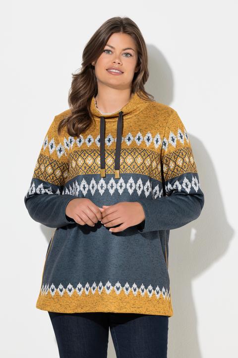 Produktbild Laurasøn Norweger-Longsweat, Stehkragen, Langarm (50)