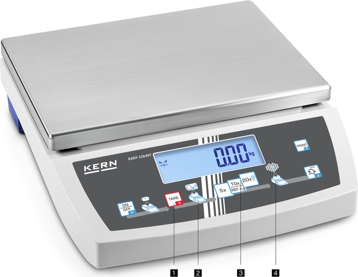 Produktbild Kern ZählwaageMax 16 kg d=0,00005 kg