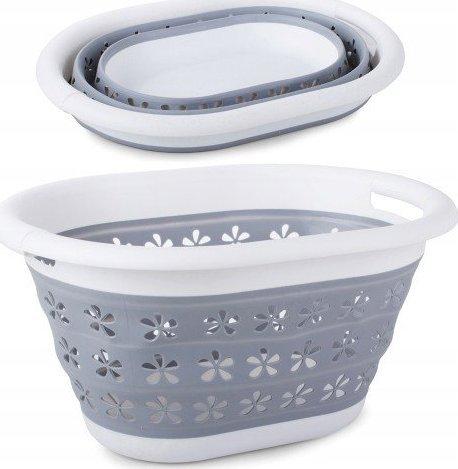 Actual product image Verk Group Laundry Basket Foldable Foldable Silicone Bowl (25 l)