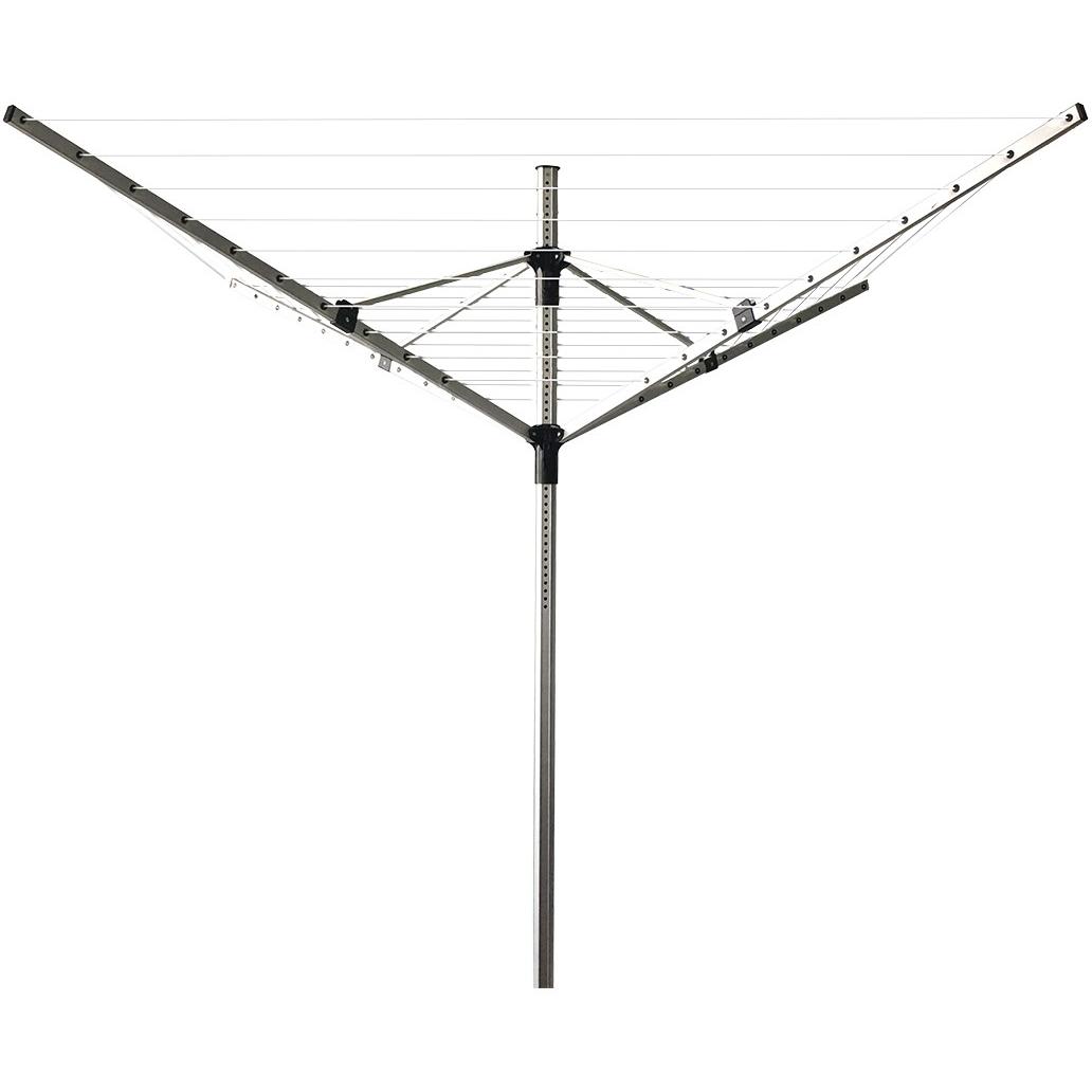 Promis SU200 CAPRI four-arm garden laundry dryer, Wäscheständer, Silber