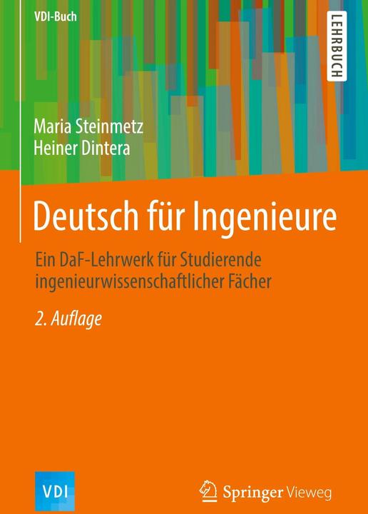 Produktbild Deutsch für Ingenieure (Deutsch, Heiner Dintera, Maria Steinmetz, 2018)