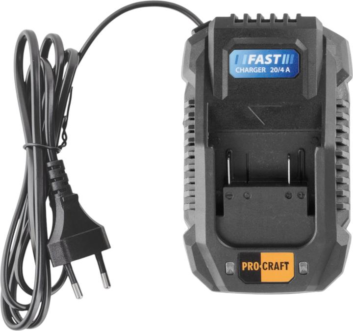 Produktbild Procraft 20/4A Schnell Ladegerät 20 V 4 A für Li-Ion Akkus (20 V)