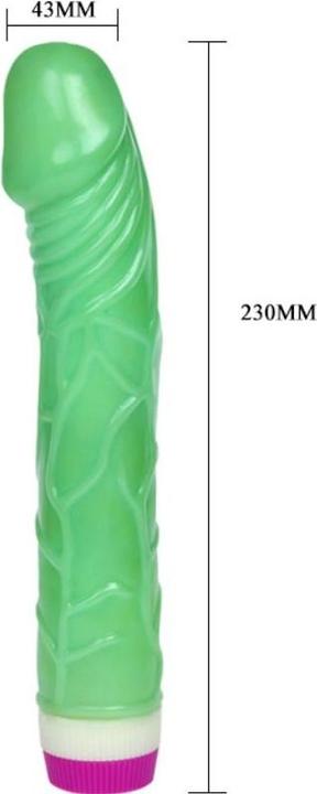 Produktbild Baile - WELLEN DES VERGNÃoeGENS VIBRATOR 23 CM GRÃoeN