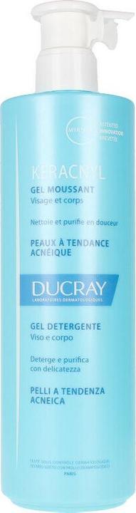 Actual product image Ducray KERACNYL GEL LIMPIADOR (400 ML) (Cleansing gel, 400 ml)