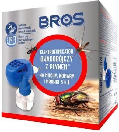 Bros Electric + liquid against flies, mosquitoes and ants