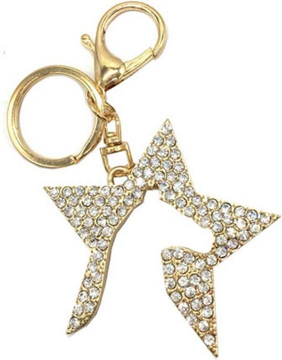 Actual product image Hy Zeddy Diamante Key Ring
