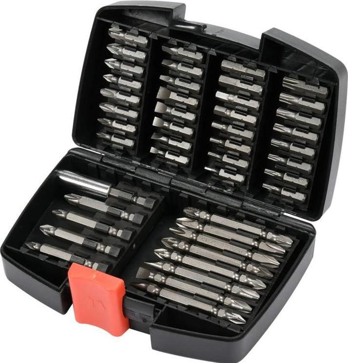Actual product image Yato nozzle set 45 pcs (YT-04620) (Cross Pozidriv PZ, Cross Phillips PH)