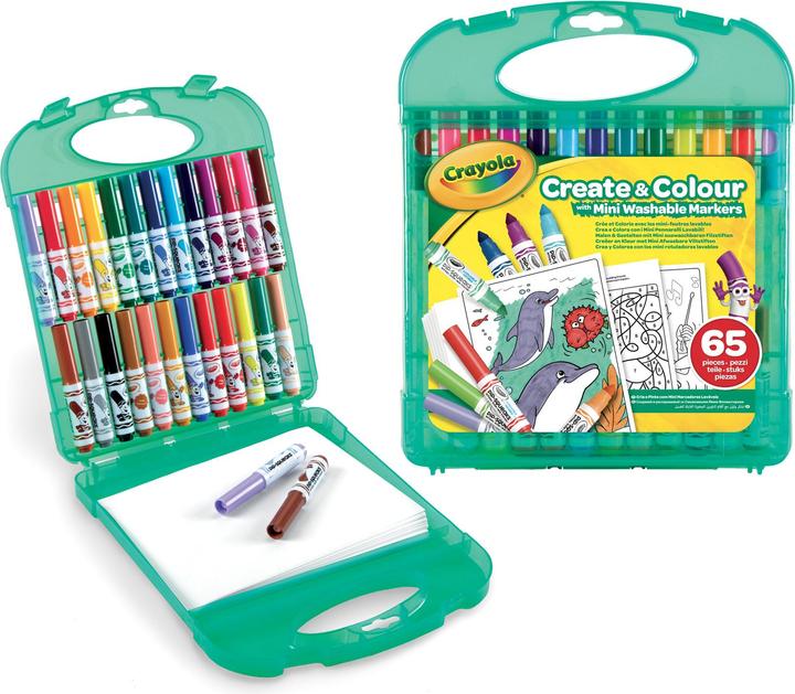 Produktbild Crayola Kleurkoffer Viltstiften