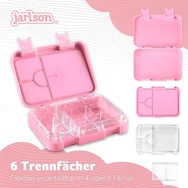 Actual product image Jarlson Kinderlunchbox Toni mit 6 Fächern