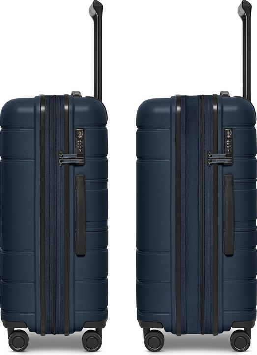 Immagine prodotto Redolz Essentials 11 4 Rollen Kofferset 3-teilig mit Dehnfalte (240 l)