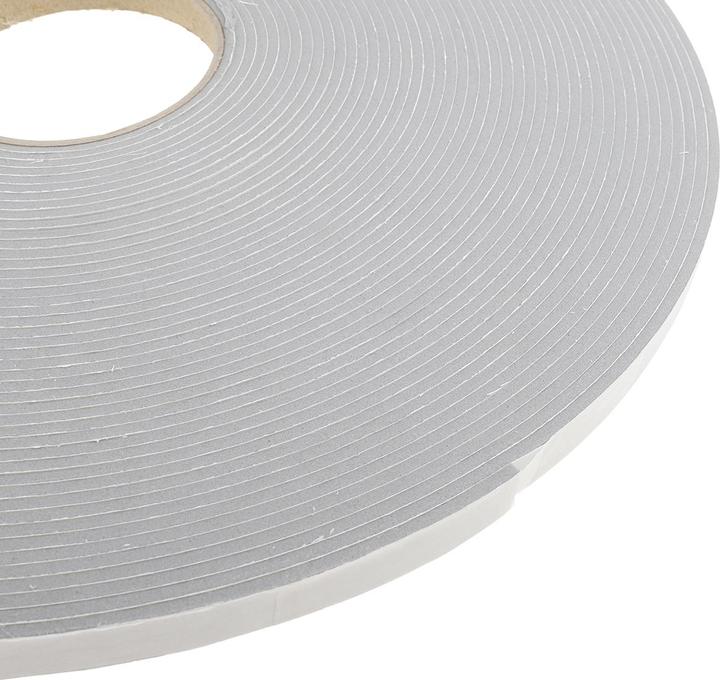 Actual product image Rs Pro PVC foam tape, gray, thickness 3mm, 12mm x 30m (12 mm)