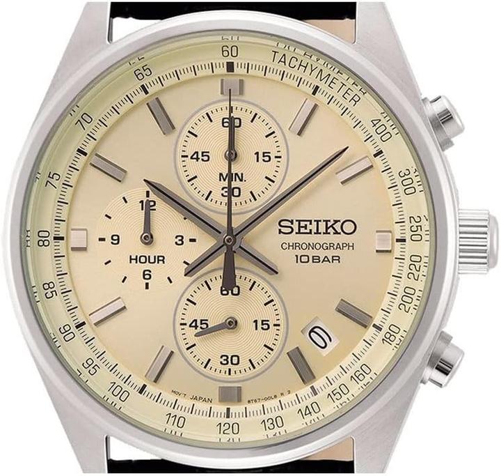 Actual product image Seiko Chronograph (Analogue wristwatch, 42 mm)