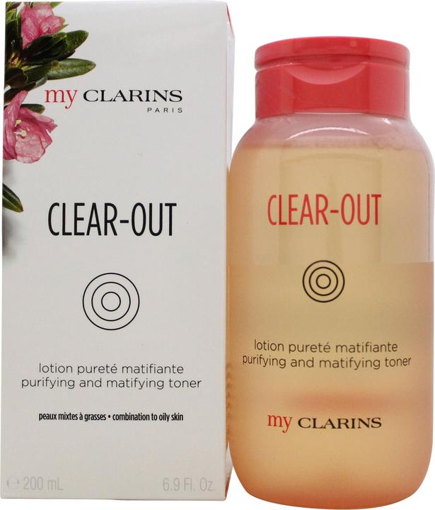 Actual product image Clarins Purifying Matifying Lotion (Facial cleansing wipes, 200 ml)