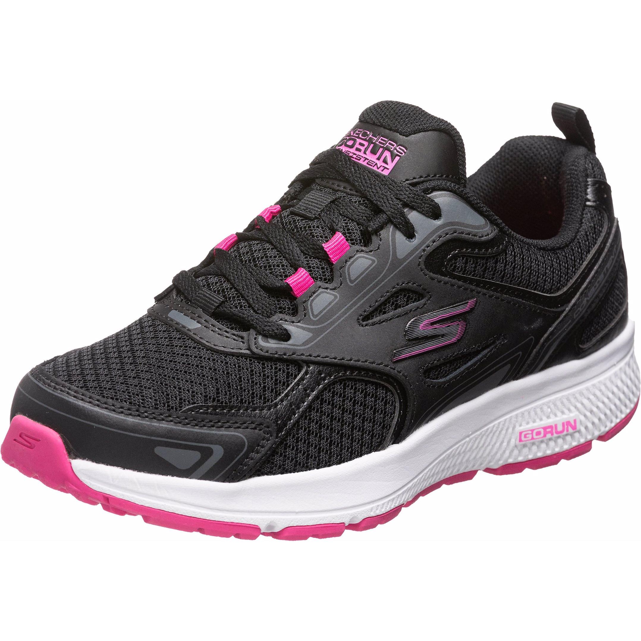 Skechers, Donne, Sneaker, Gorun Consistent Sneaker Donna, Nero, (38.5)