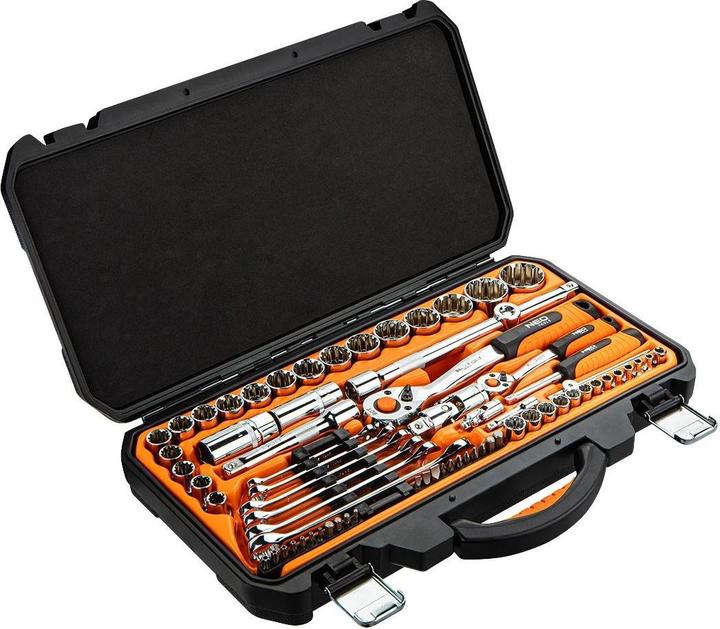 Immagine prodotto Neo Set di utensili 71 pezzi (08-690) (1/4", 1/2")