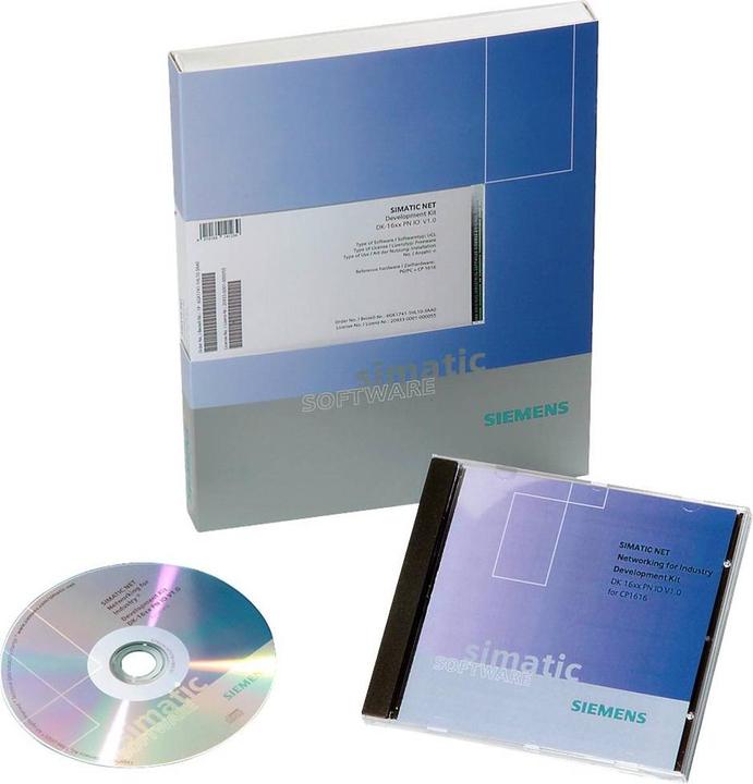 Actual product image Siemens Ind. Ethernet SoftnetS7 lean Upgrade for V6.2u. Edition Software for S7