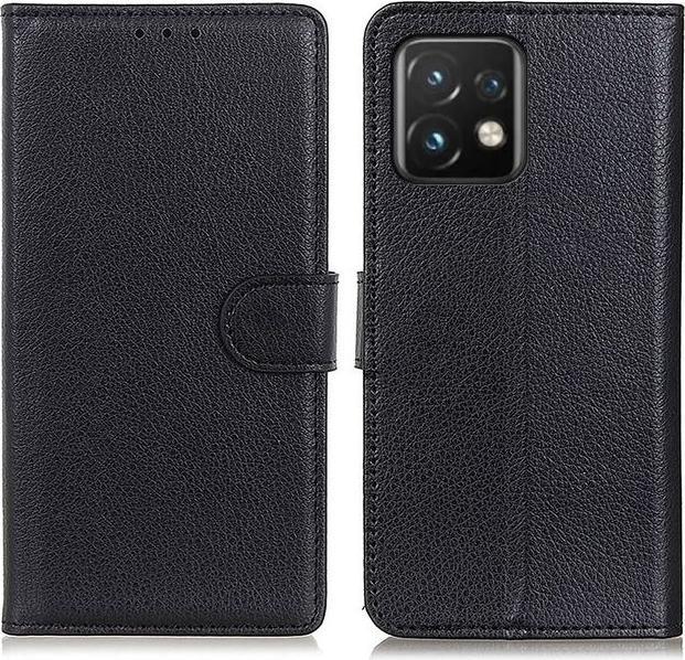 Produktbild MU Classic Litchi Leder Bookcover Series (Motorola Edge 40 Pro)