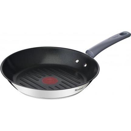 Tefal GRILL P26 RND DAILY CK G6 SS TS TC (G7314055), Pfanne + Kochtopf, Schwarz