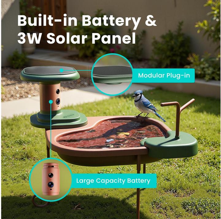 Produktbild Birdfy Vogelbad Jolly V