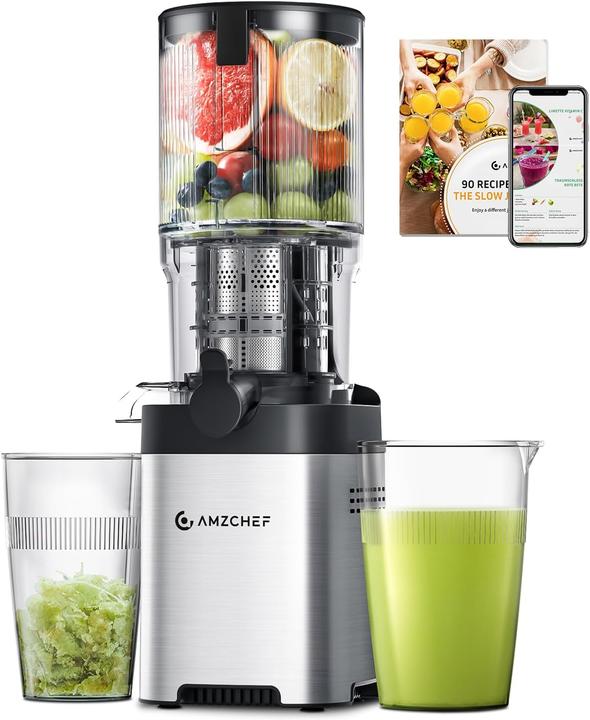 Actual product image Amzchef Slow Juicer mit Rückwärtsfunktion