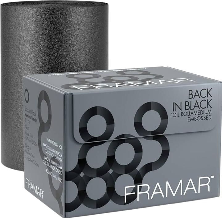 Produktbild Framar Embossed Roll Medium Back in Black 320 ft.