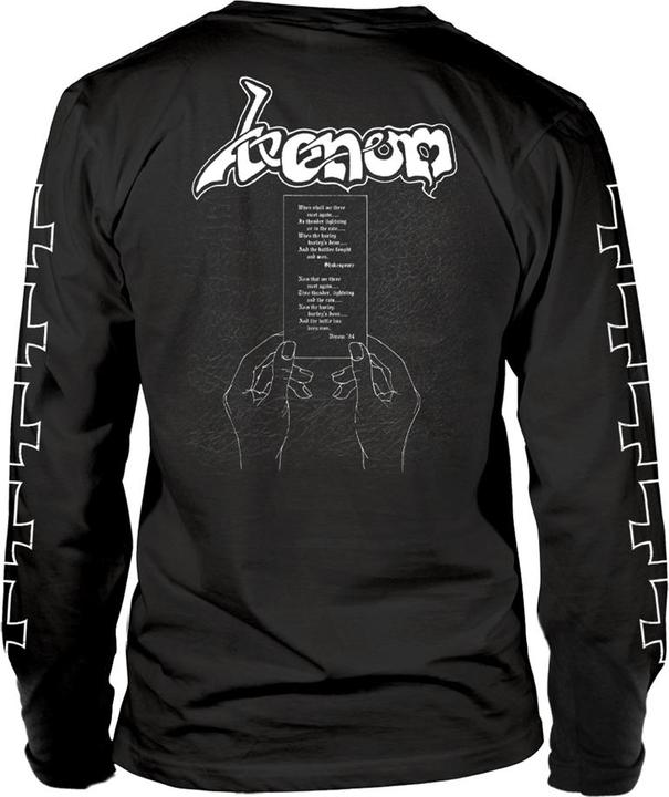 Produktbild Venom At War With Satan White (Longsleeve) (S)