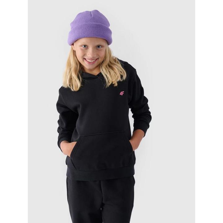 Produktbild 4F Mädchen-Sweatshirt mit Kapuze, offen, Junior (122)