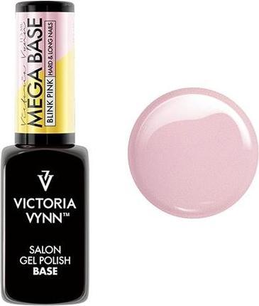 Immagine prodotto Visconti Di Modrone Victoria Vynn Mega Base Blink Pink Hard Long Nails UV LED Hybrid Gel Polish 8ml (Rosa, Base Coat)