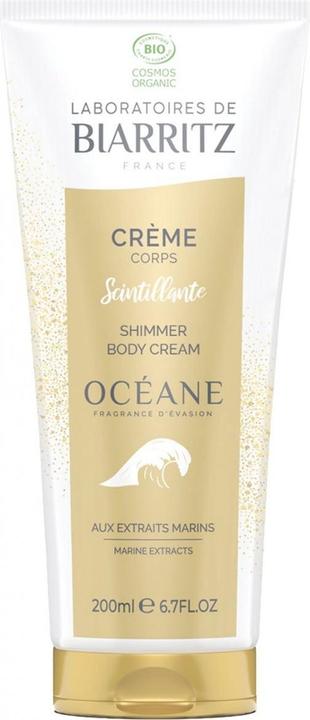 Laboratoires de Biarritz Oceane Shimmer Body Cream Organic 200ml (Körpercreme, 200 ml)