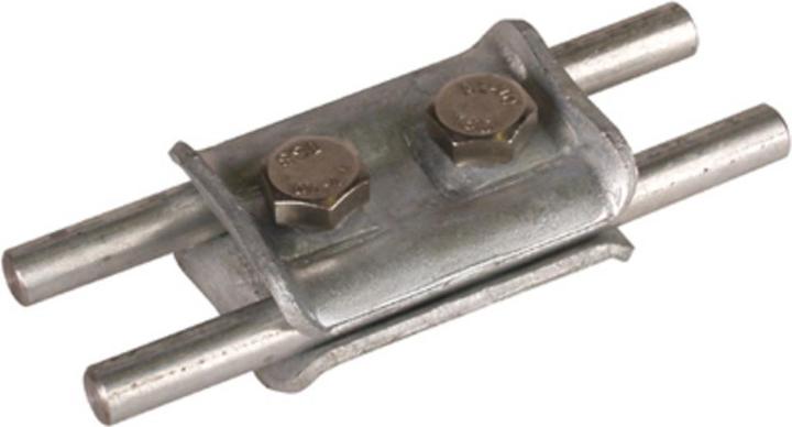 Actual product image Dehn + Söhne Parallel connector, DIN EN 62561-1, for same Ø, 7-10 mm (Plugs and connectors)