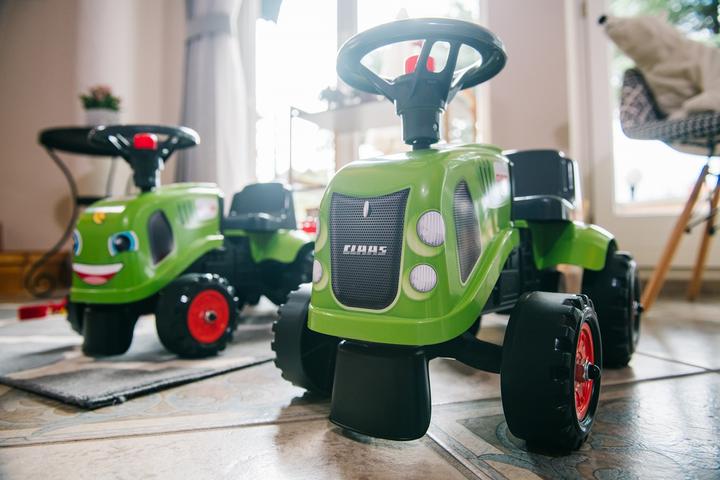 Actual product image Falk Toys Sliding vehicle with trailer Claas