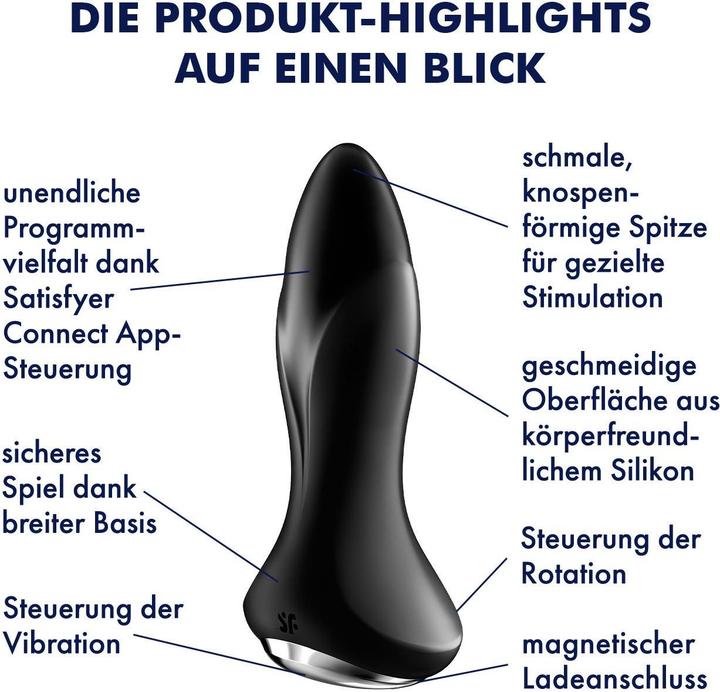 Produktbild Satisfyer Rotator Plug 1 + Connect App