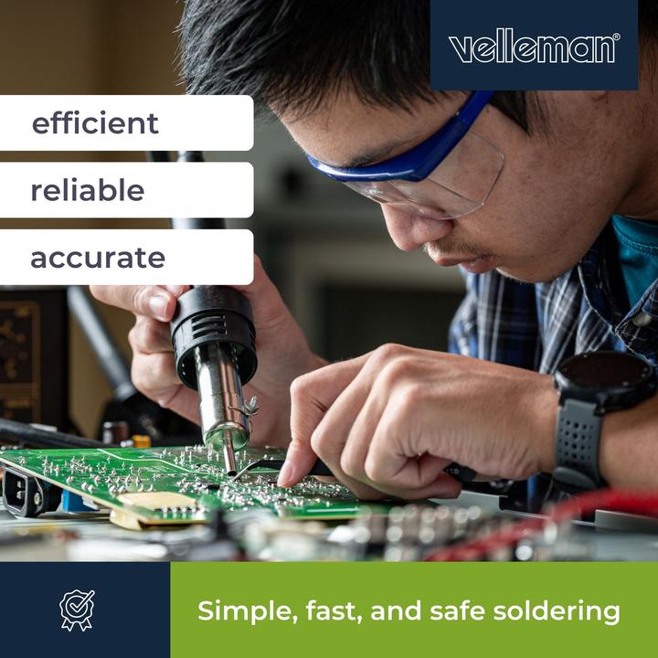 Actual product image Velleman Multifunctional Smd Repair Station